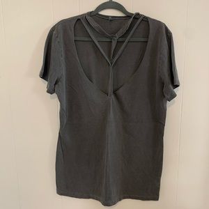 Oversized cutout t-shirt